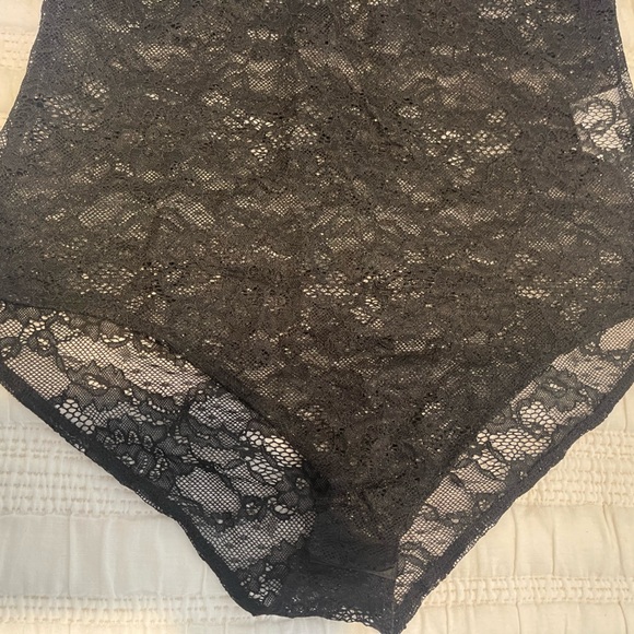 Black Lace Bodysuit - Picture 5 of 7